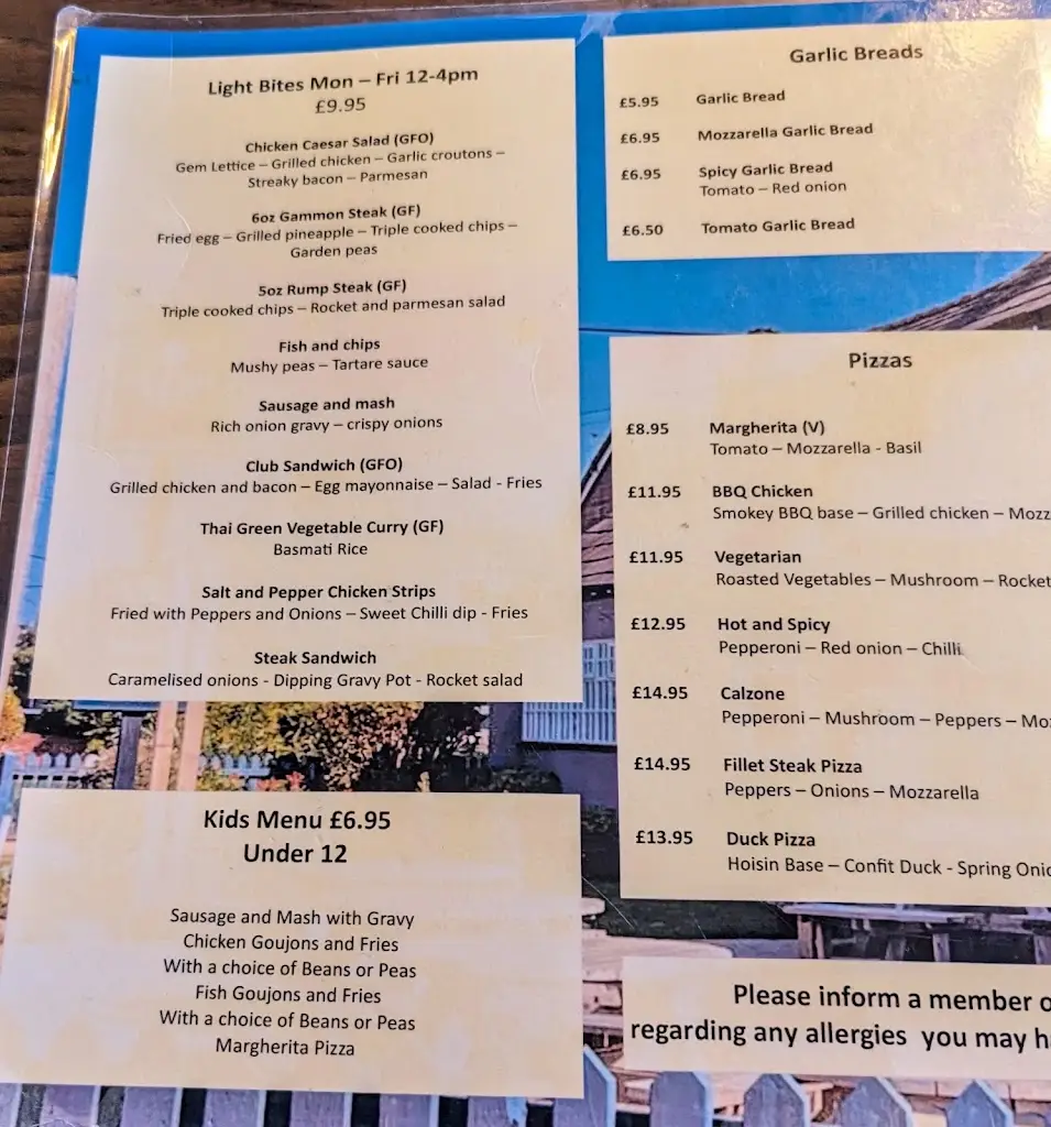 Menu_The Clifton at Warton_Freckleton_image_1