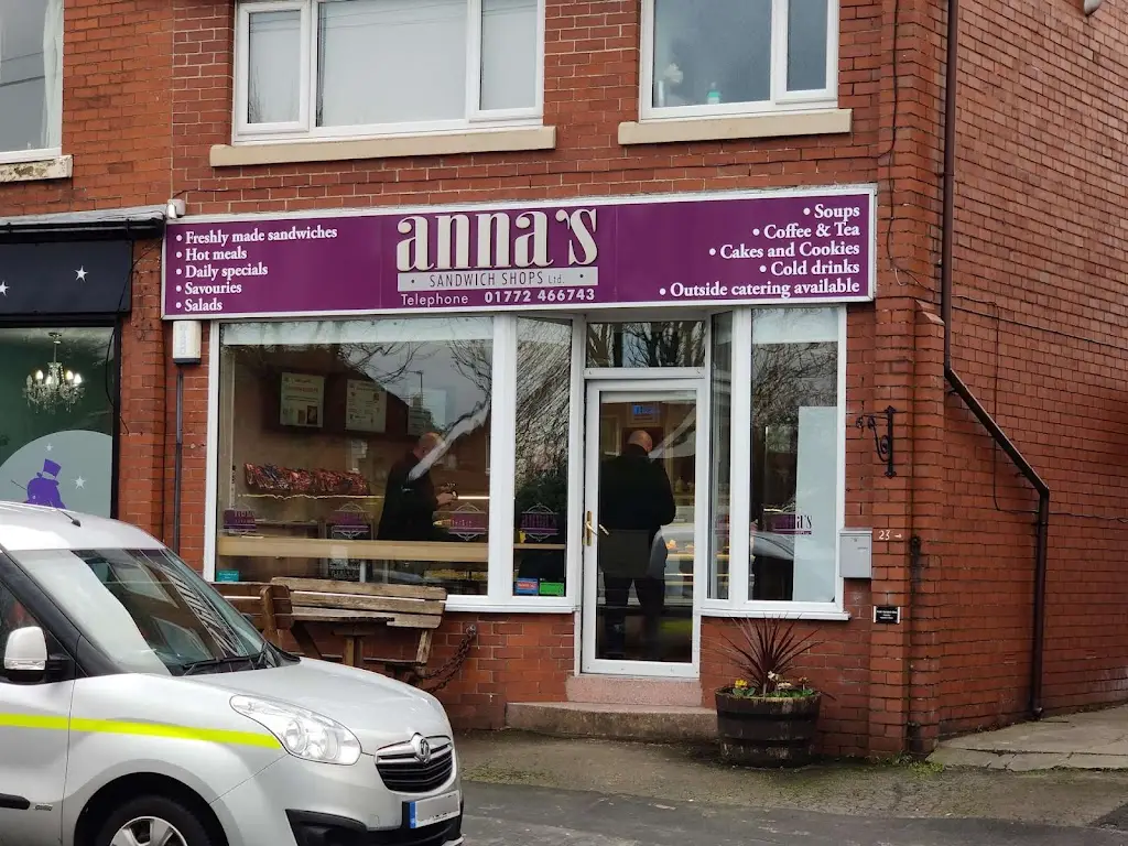 Anna's Sandwich Shop restaurant in Freckleton