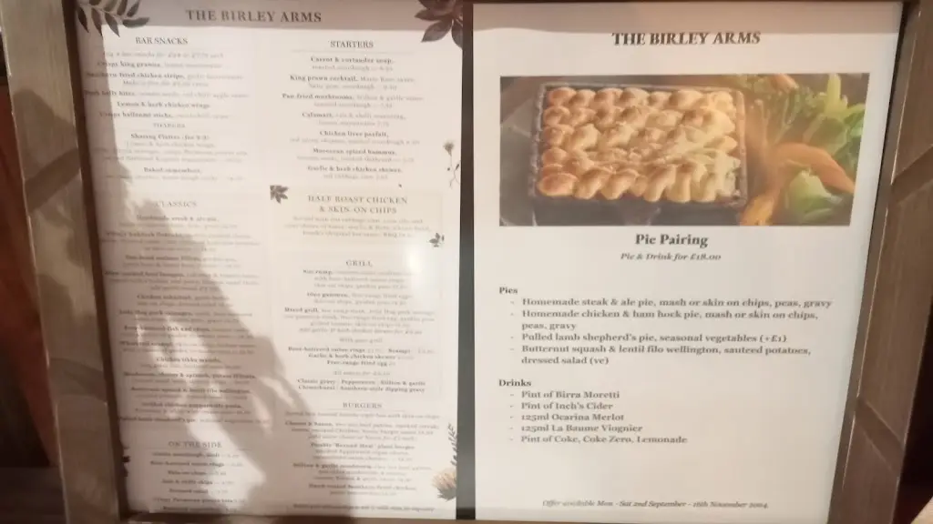 Menu_The Birley Arms_Freckleton_immagine_4