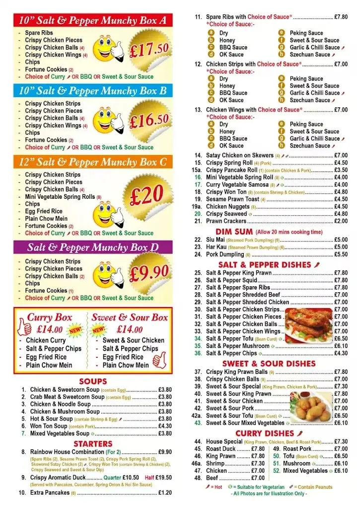 Menu_Rainbow House Chinese Takeaway_Freckleton_image_3