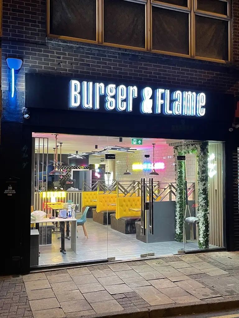 Burger & Flame ristorante a Aston
