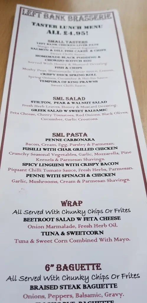 Menu_The Left Bank Brasserie_Formby_image_1