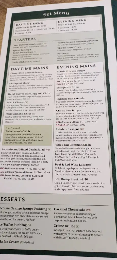 Menu_The Railway_Formby_image_1