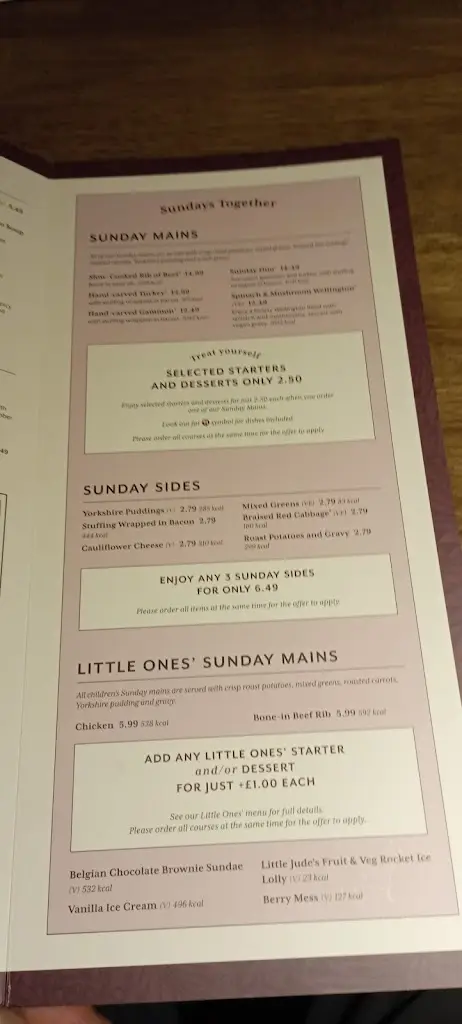 Menu_The Railway_Formby_image_3