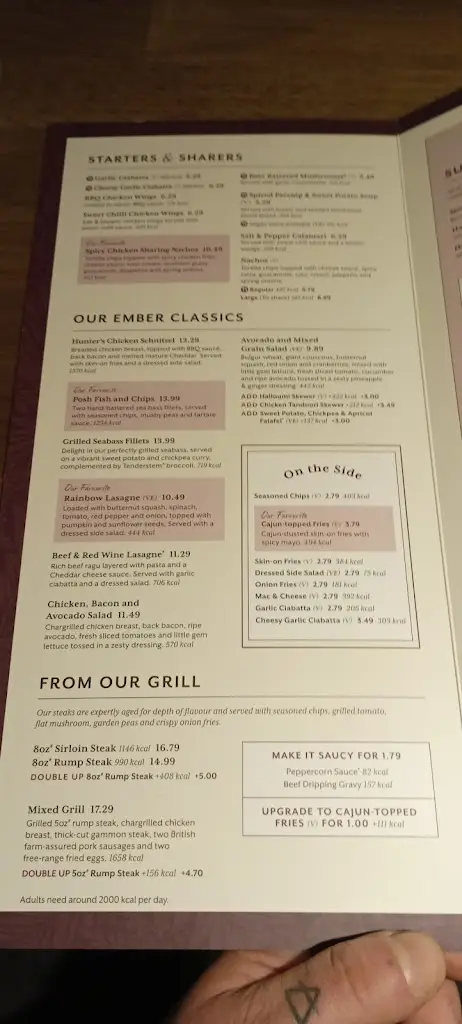 Menu_The Railway_Formby_image_4