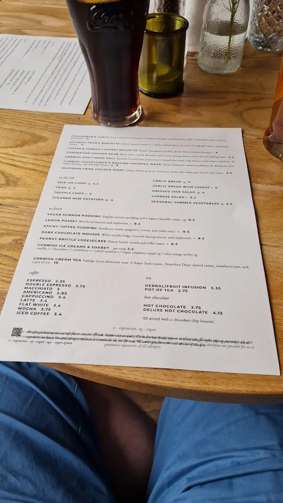 Menu_Havener's, Fowey_Fowey_image_4