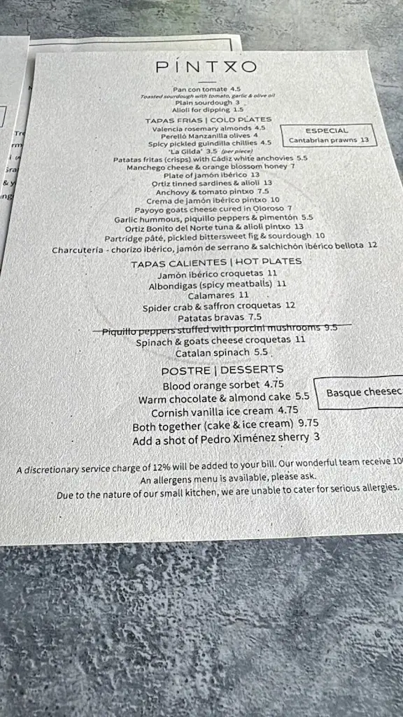 Menu_Pintxo Fowey_Fowey_image_2