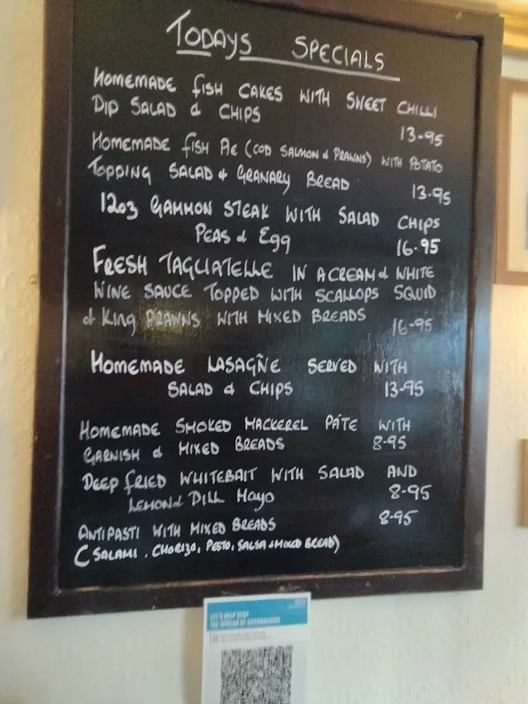 Menu_The Lugger Inn Fowey_Fowey_immagine_1