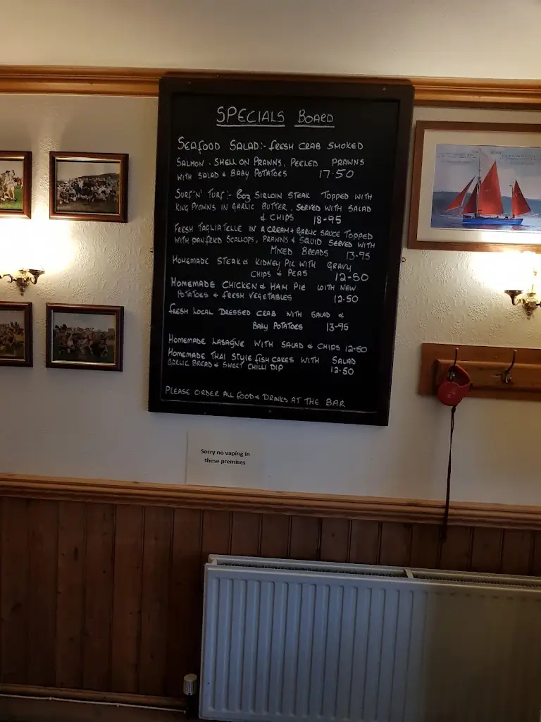 Menu_The Lugger Inn Fowey_Fowey_immagine_2