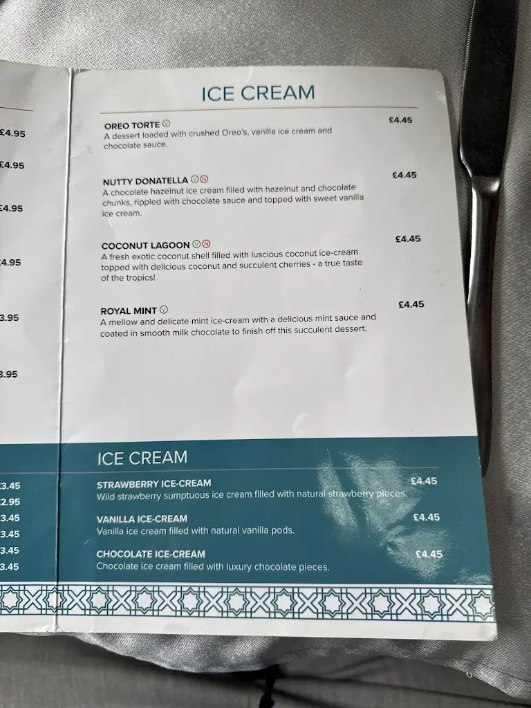 Menü_Syriana Restaurant_Aston_Bild_1