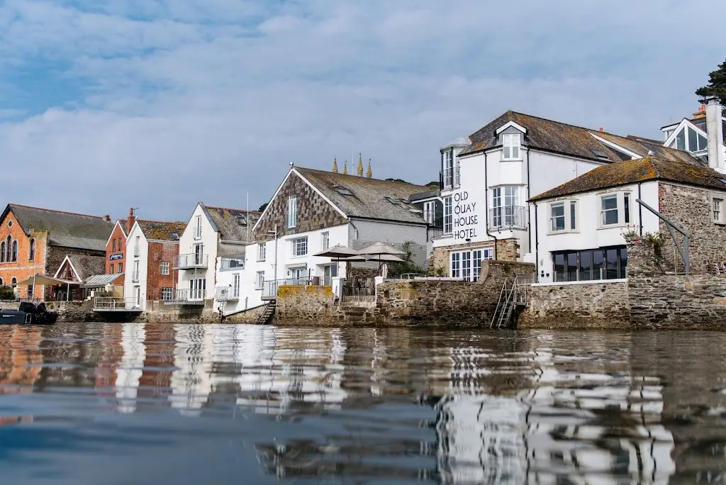 The Old Quay House Hotel restaurant in Fowey