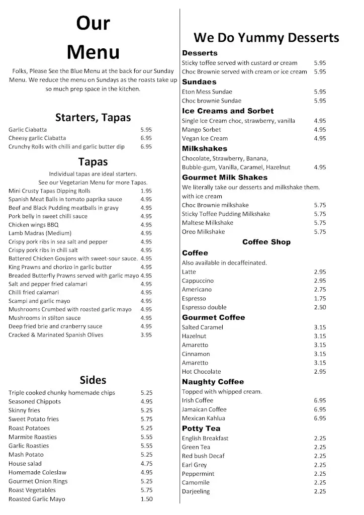 Menu_The Old Bath Arms_Frome_immagine_3