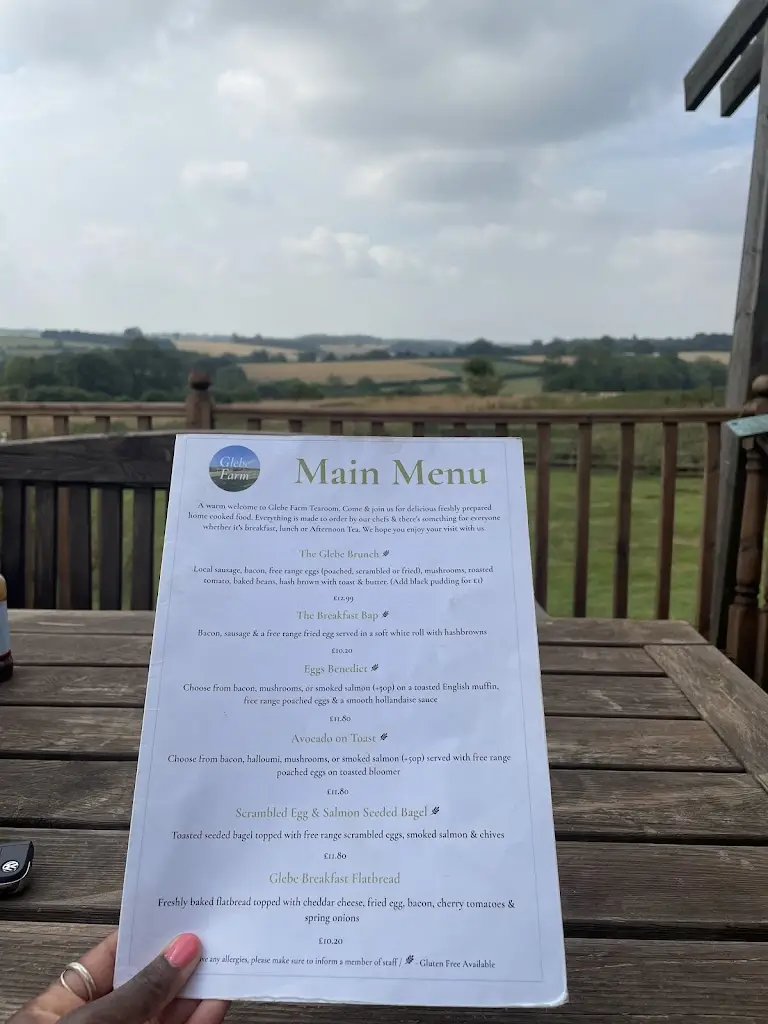 Menu_Glebe Farm Shop & Tea Room_Geddington_image_1