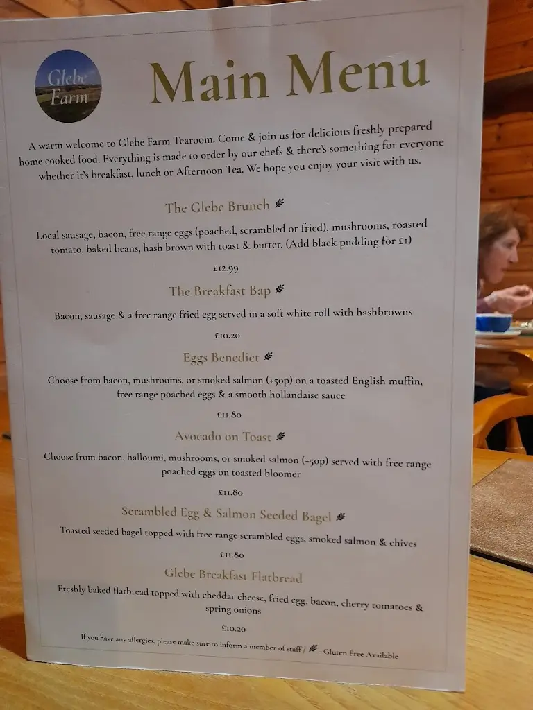 Menu_Glebe Farm Shop & Tea Room_Geddington_image_4