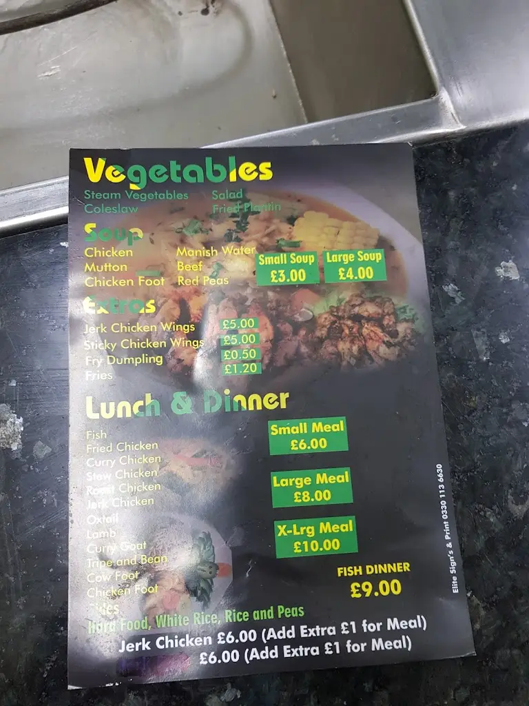 Menu_K's Caribbean Taste_Aston_imagen_1