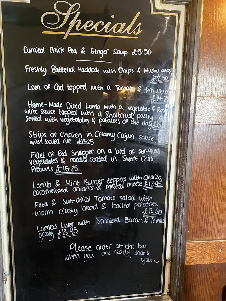 Menu_Royal Oak Hotel, Garstang_Garstang_imagen_4
