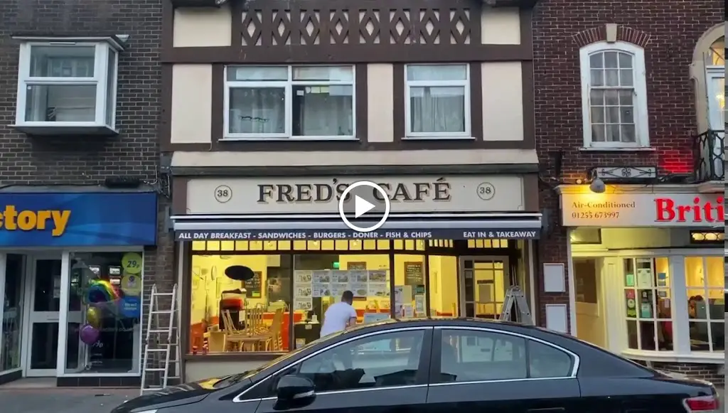 Fred's Cafe restaurant in Frinton-on-Sea