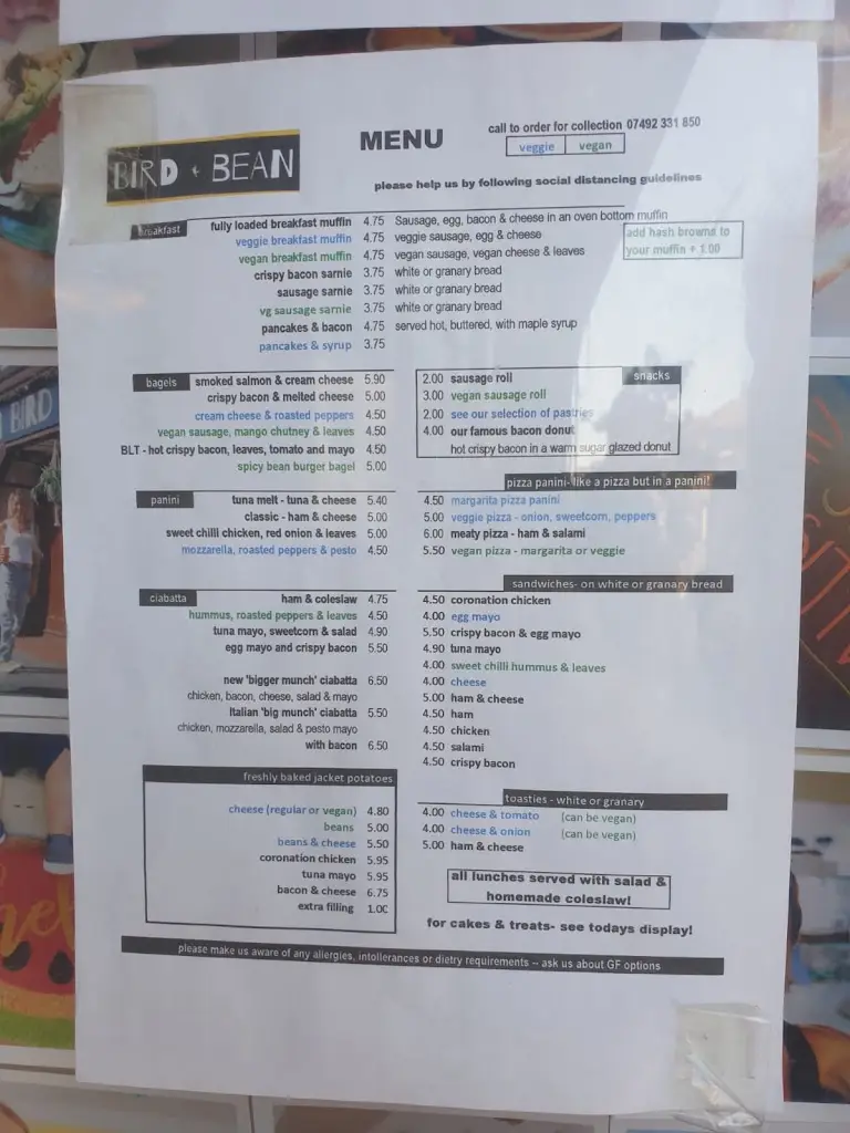 Menu_Bird & Bean_Frinton-on-Sea_image_4
