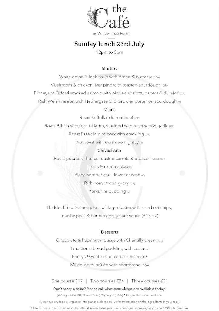 Menu_Willow Tree Farm Shop & Cafe_Glemsford_image_3