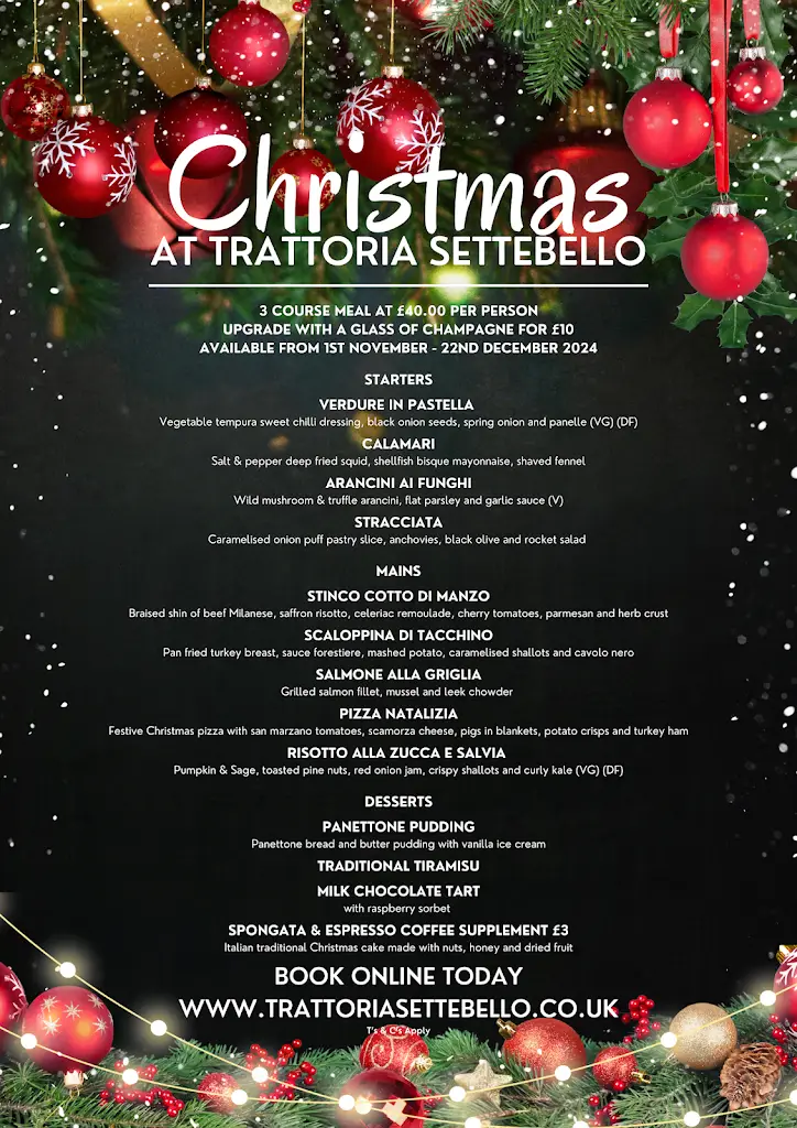 Menu_Trattoria Settebello_Gloucestershire_image_1