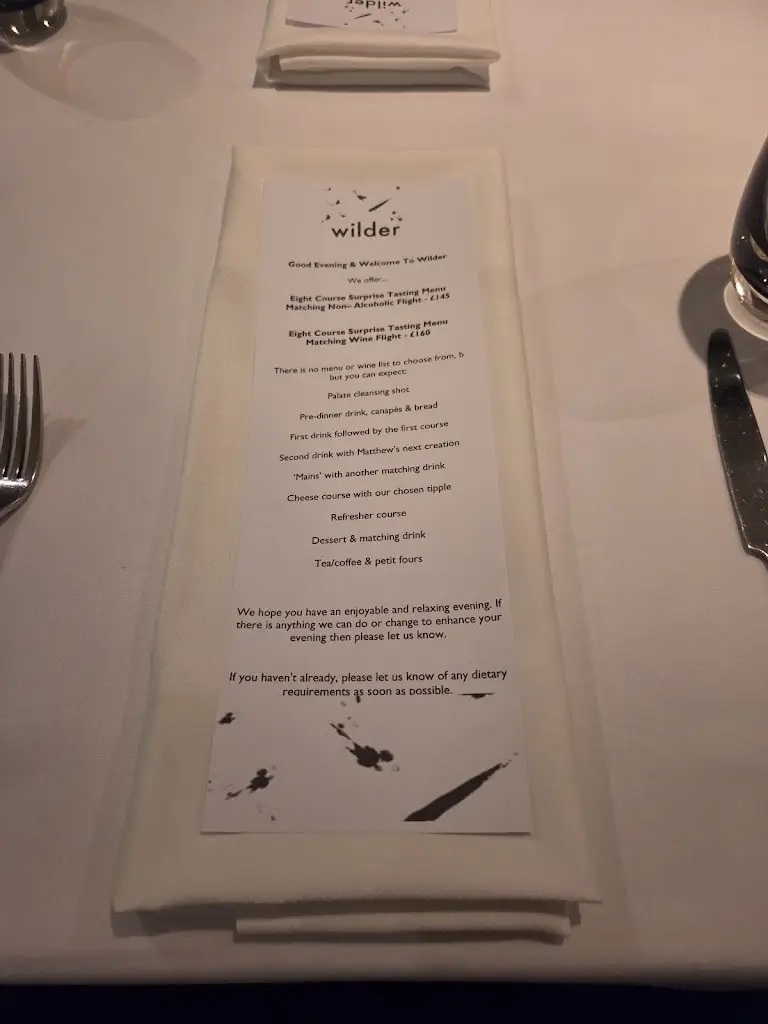 Menu_Wilder Restaurant_Gloucestershire_image_3