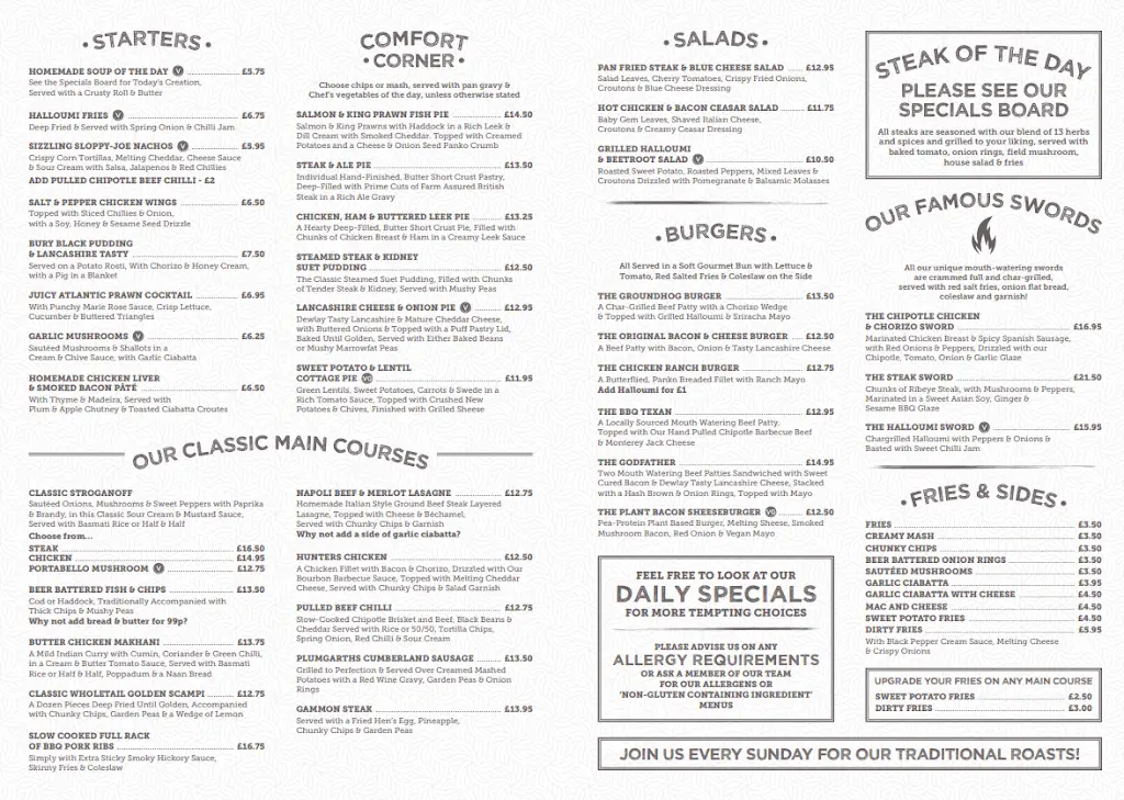 Menu_The Plough_Galgate_image_1