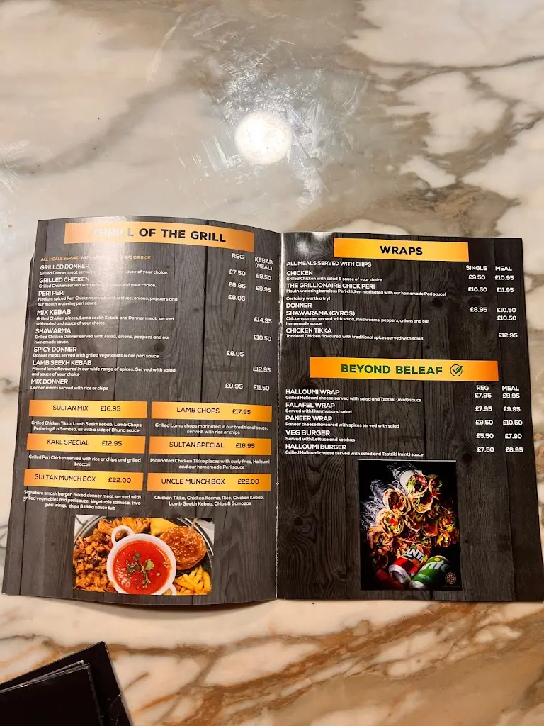 Menu_Sultan of Lancaster Experience_Galgate_immagine_1