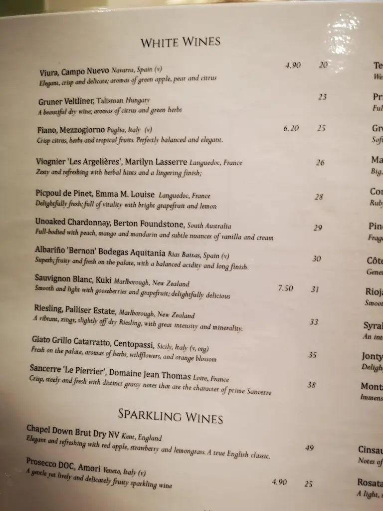 Menu_The Quarterhouse_Galgate_image_4