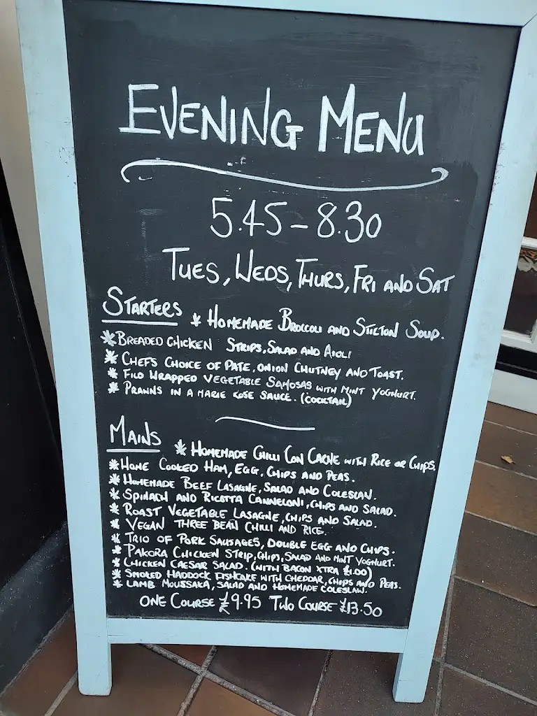 Menu_The Bear Hotel_Alcester_image_1