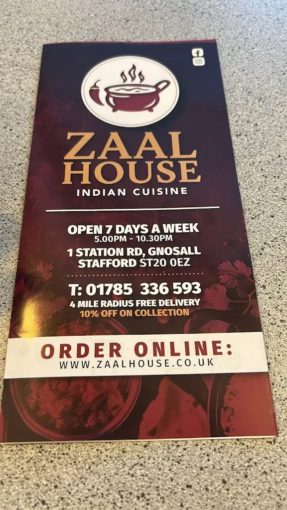 Zaal Indian Cuisine_Gnosall_slider_image_2