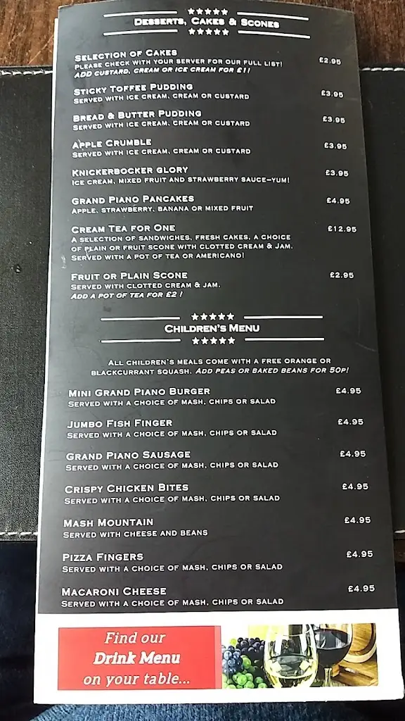 Menu_The Grand Piano Cafe_Godmanchester_image_2