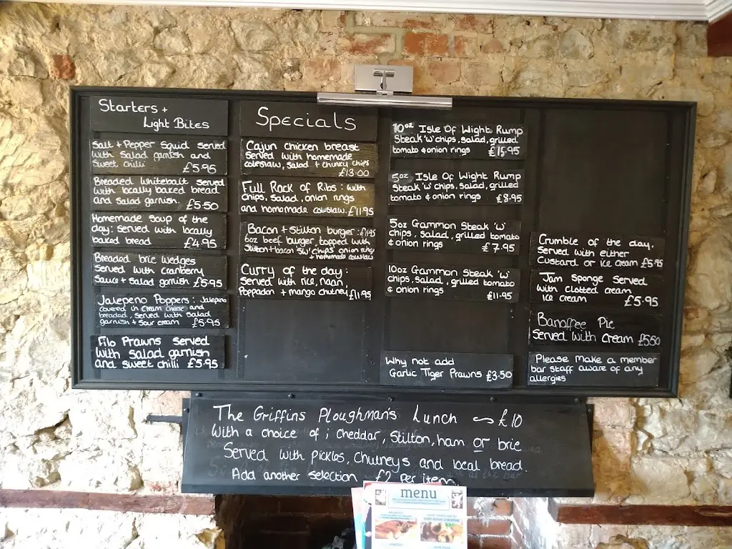 Menu_Griffin Godshill_Godshill_imagen_2