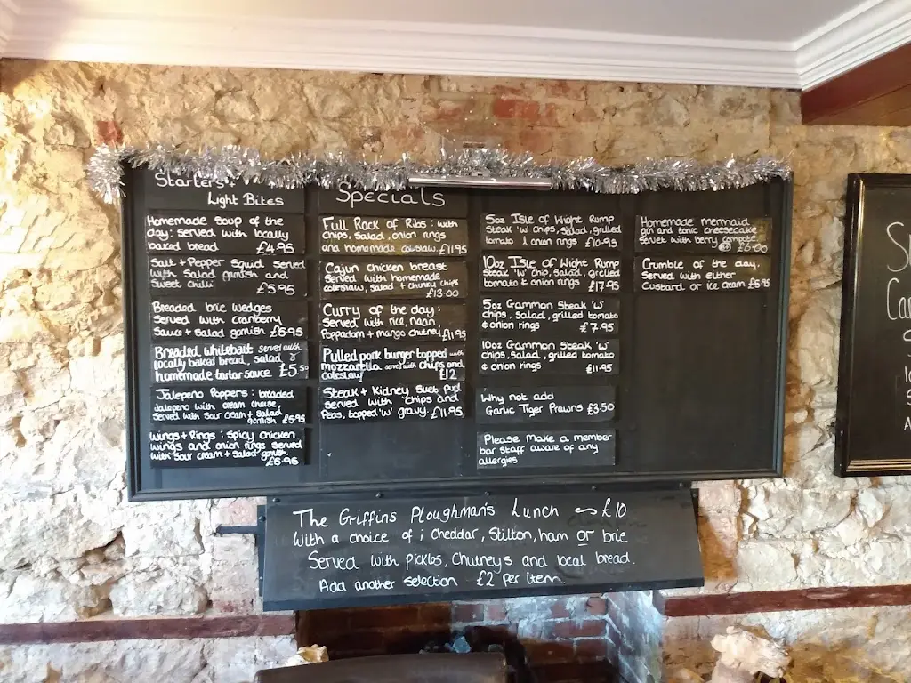 Menu_Griffin Godshill_Godshill_imagen_3