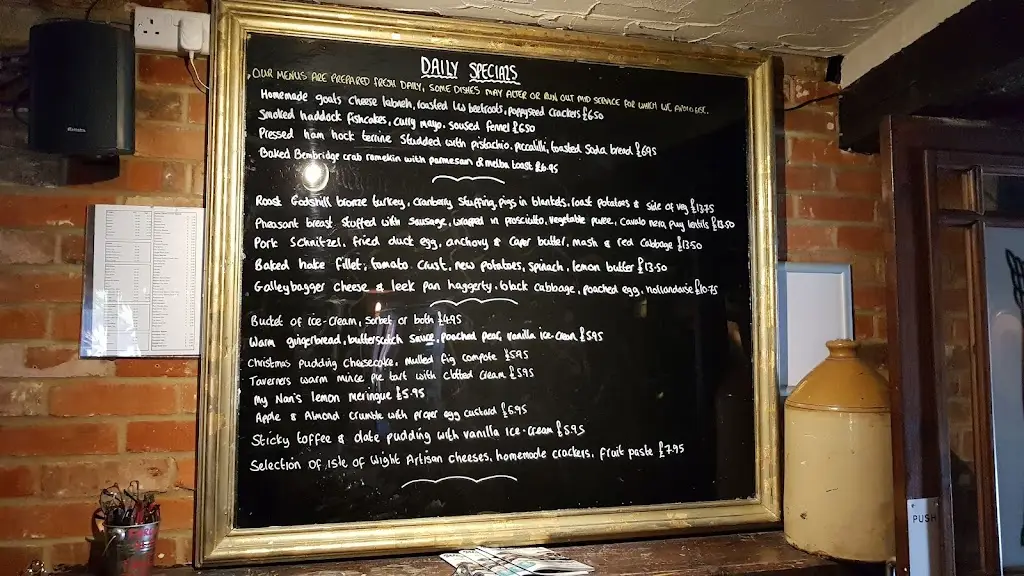 Menu_The Taverners_Godshill_image_3