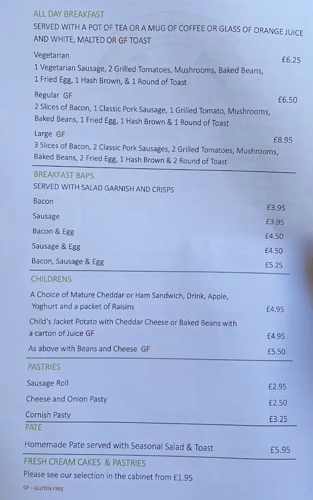 Menu_The Old Smithy - Café, Shops and Gardens_Godshill_image_4