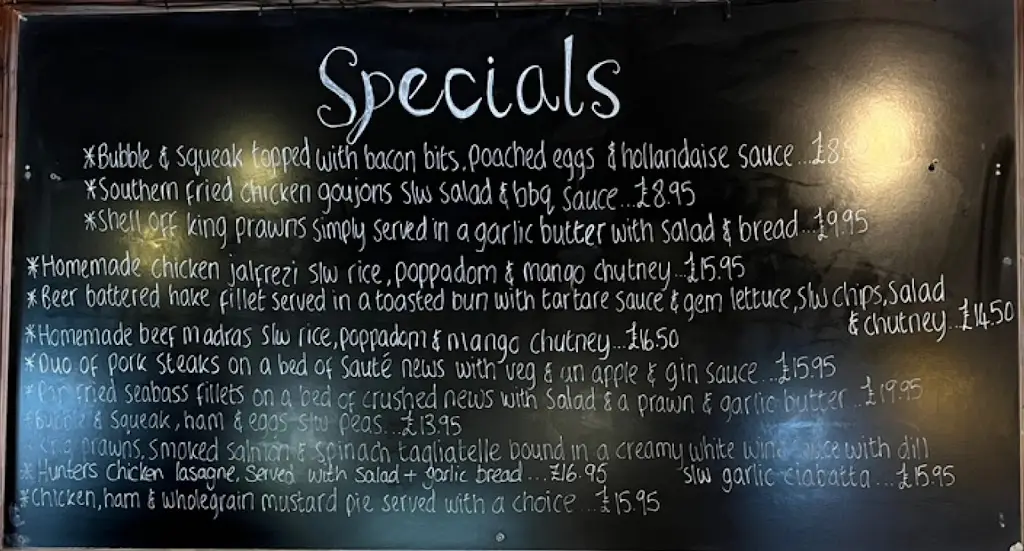 Menu_The Fighting Cocks_Godshill_image_2