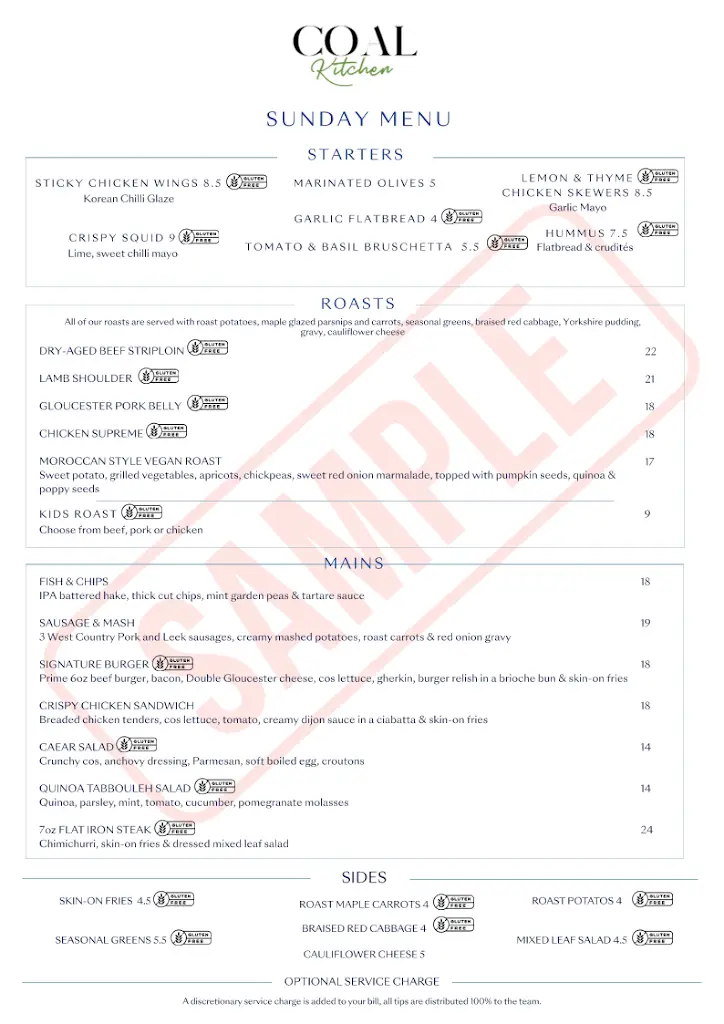 Menu_Coal Kitchen Restaurant & Cocktail Bar Gloucester Quays_Gloucester_image_3