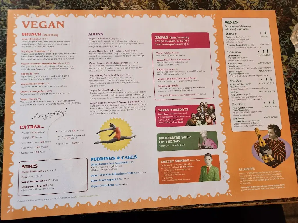 Menu_Portivo Lounge_Gloucester_image_3