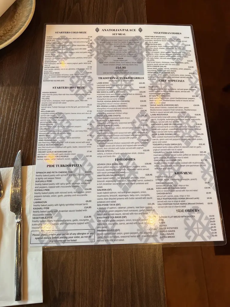 Menu_ANATOLIAN PALACE_Gloucester_image_3