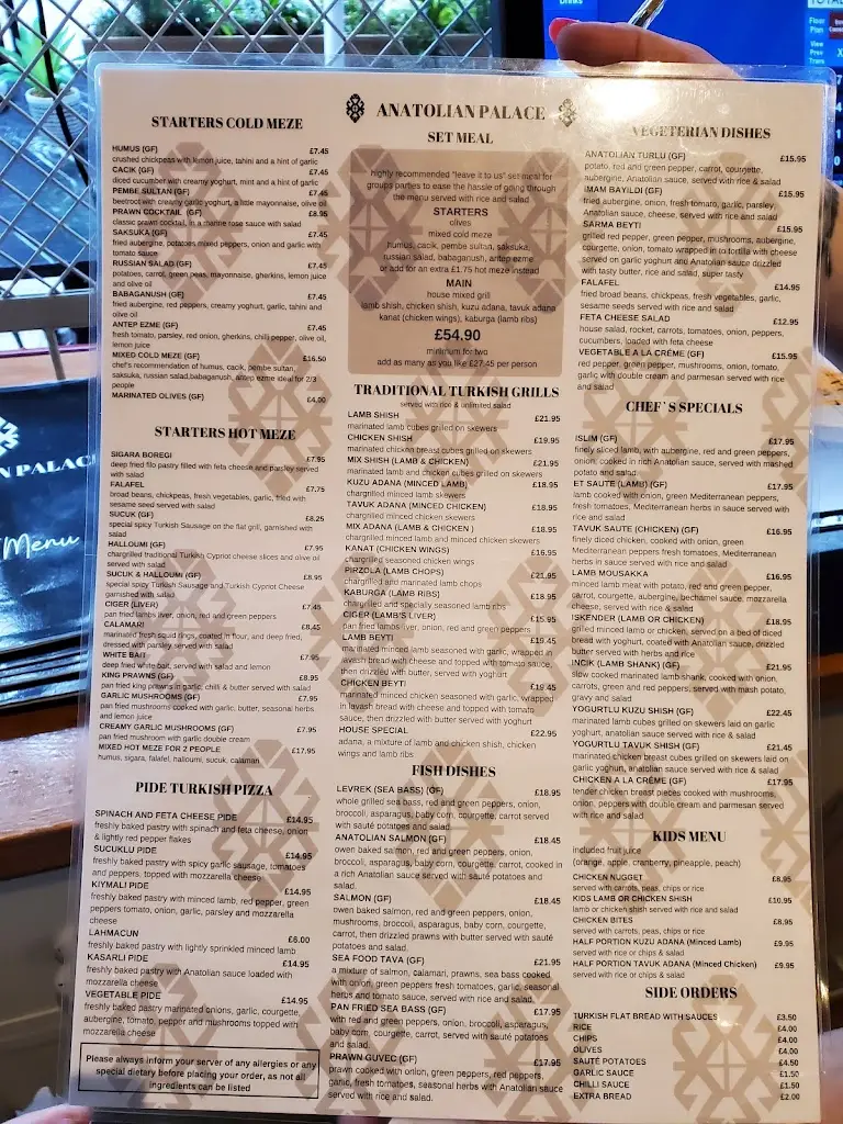 Menu_ANATOLIAN PALACE_Gloucester_image_4