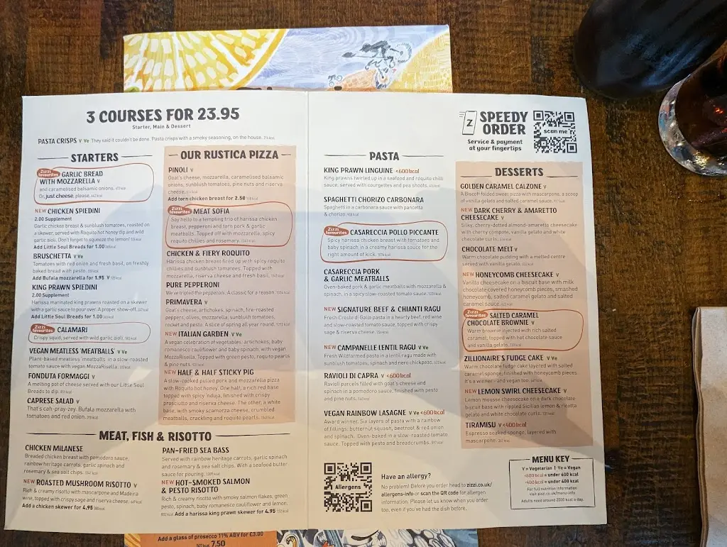 Menu_Zizzi - Gloucester Quays_Gloucester_image_1