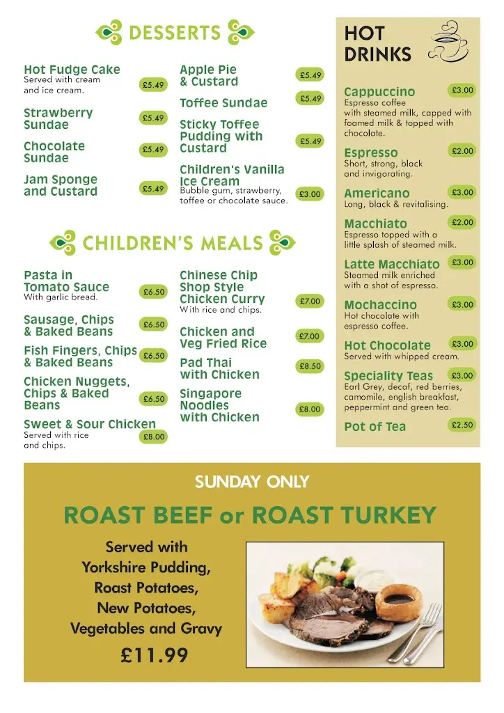 Menu_The Beehive_Glossop_image_4