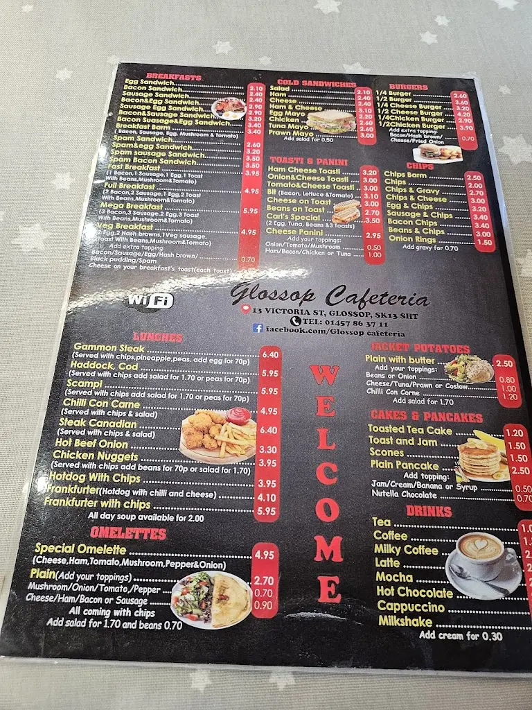 Menu_Glossop Cafeteria_Glossop_image_2