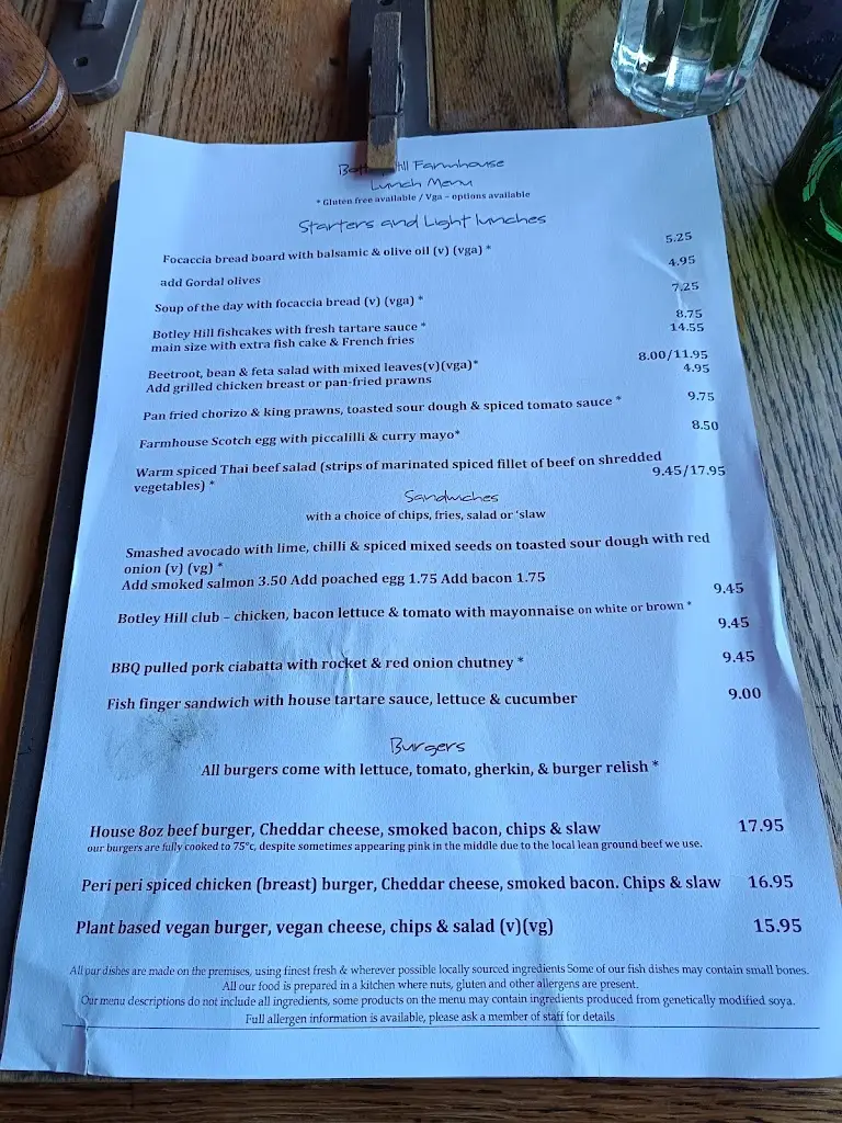 Menu_Botley Hill Farmhouse_Godstone_image_1