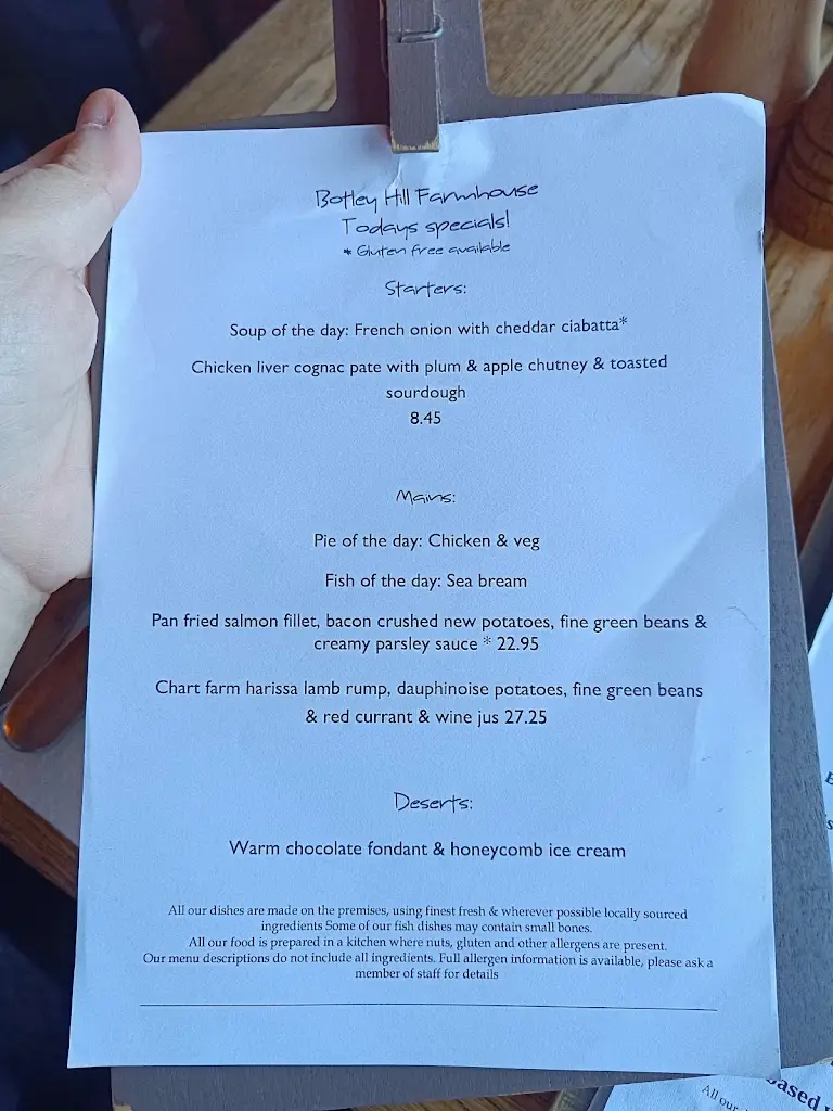 Menu_Botley Hill Farmhouse_Godstone_image_2