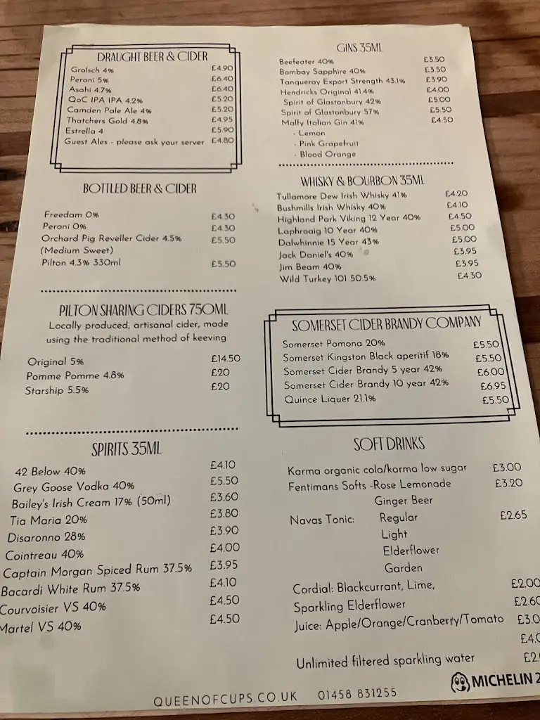 Menu_Queen of Cups_Glastonbury_image_3