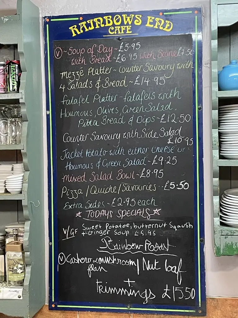 Menu_Rainbows End Cafe_Glastonbury_image_1