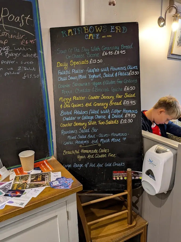 Menu_Rainbows End Cafe_Glastonbury_image_2