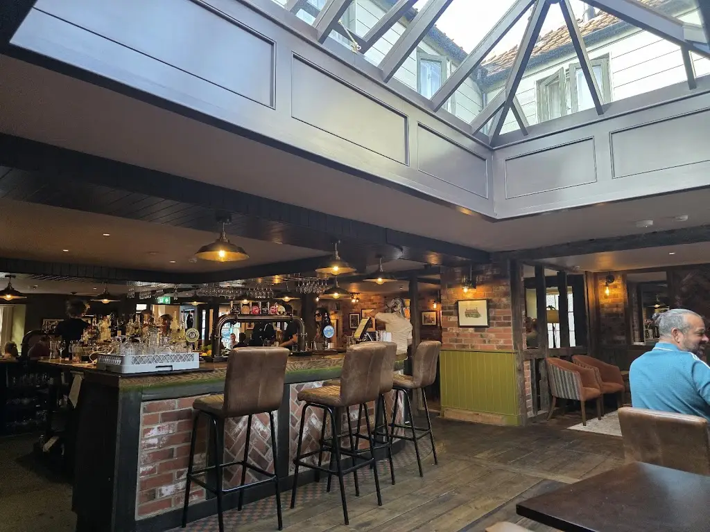 The Mitre Inn restaurant in Glastonbury