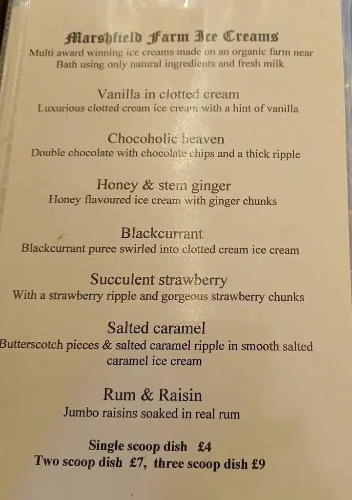 Menu_Abbey Tea Rooms & Restaurant_Glastonbury_image_1